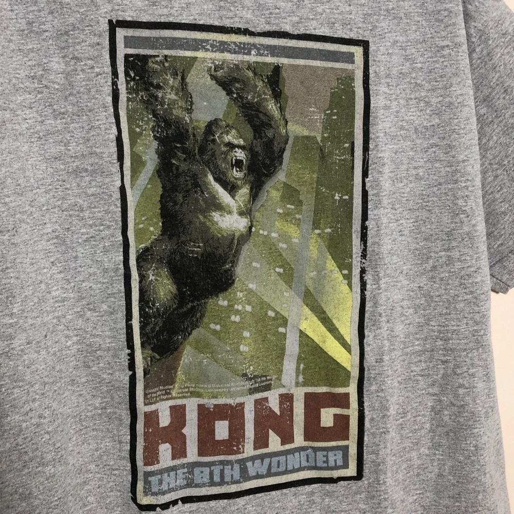 Universal Studios King Kong Grey T-shirt M - Picture 2 of 5